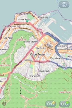 Cape Town Street Map Offline