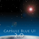 Capsule Blue UI