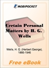 Certain Personal Matters for MobiPocket Reader