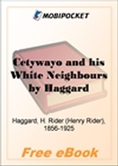 Cetywayo and his White Neighbours for MobiPocket Reader
