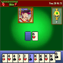 Championship Gin Pro Card Game for Palm OS