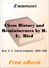 Chess History and Reminiscences for MobiPocket Reader