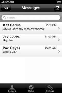 Chikka Text Messenger for iPhone