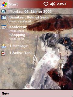 Chinese Art Vol. 2 Animated Theme for Pocket PC