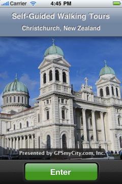 Christchurch Walking Tours and Map