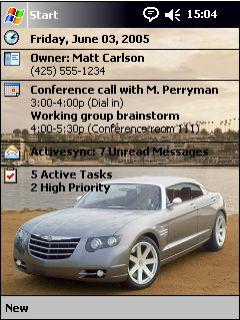 Chrysler Airflite AV Theme for Pocket PC