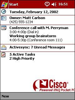 Cisco iPAQ Theme for Pocket PC