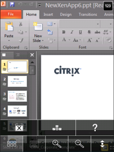 Citrix Receiver for BlackBerry