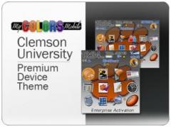 MyColors Mobile Clemson University Theme (Blackberry)
