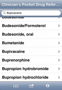 Clinician's Pocket Drug Reference 2012 (iPhone/iPad)