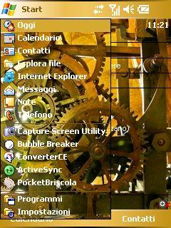 Clock SK Theme for Pocket PC