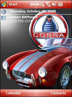Cobra Red Theme for Pocket PC
