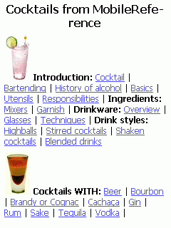 Cocktails (Palm OS)