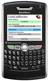 ColdCallBlocker (BlackBerry)