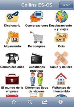 Collins Spanish-Czech Phrasebook & Dictionary with Audio (iPhone/iPad)