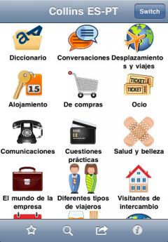 Collins Spanish-Portuguese Phrasebook & Dictionary with Audio (iPhone/iPad)