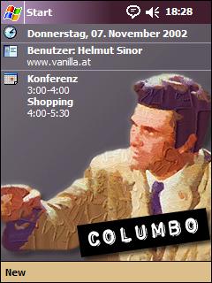 Columbo Animated Theme for Pocket PC