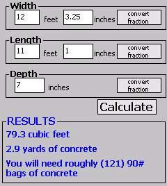 Concrete Calc