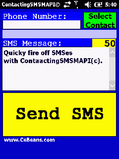 ContactingSMSMAPI
