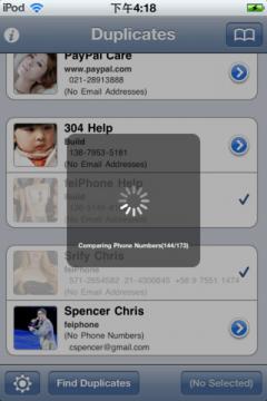 Contacts Duplicate Remover