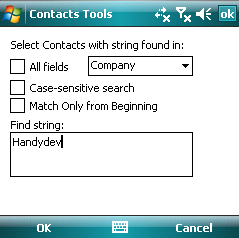 Contacts Tools