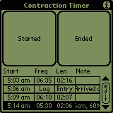 Contraction Timer