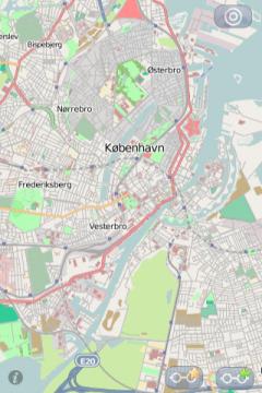 Copenhagen Offline Street Map