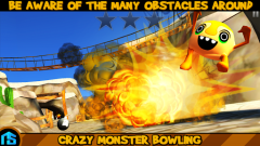 Crazy Monster Bowling Pro for Android