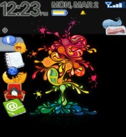 Creatures Theme for Blackberry 8100 Pearl