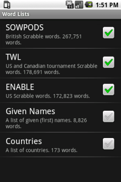 Crossword Solver (Android)