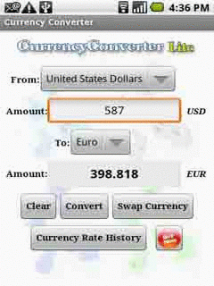 CurrencyConverter Lite (Android)