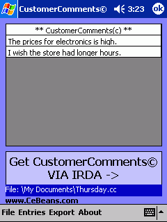 CustomerComments