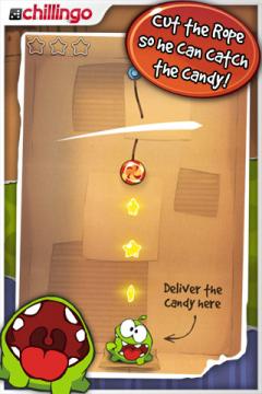 Cut the Rope Free for iPhone