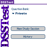 DSSTest Instrument Pilot Exam (Palm OS)
