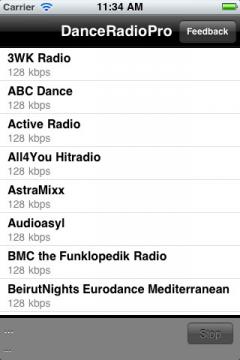 Dance Radio Pro for iPhone/iPad