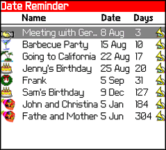 Date Reminder (BlackBerry)