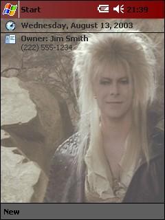 David Bowie Theme for Pocket PC