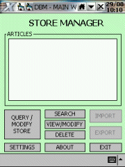 Dbm Store Manager