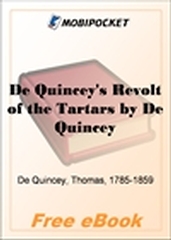De Quincey's Revolt of the Tartars for MobiPocket Reader