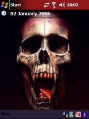 Demonic Skull Theme for Pocket PC