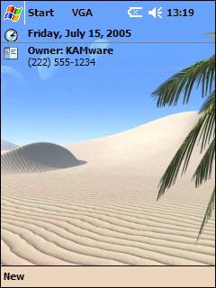 Desert Dreams VGA Theme for Pocket PC