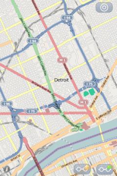 Detroit Street Map Offline