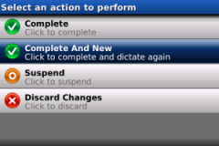 DigiDictate Mobile for BlackBerry