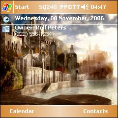 Digital Art RP Theme for Pocket PC