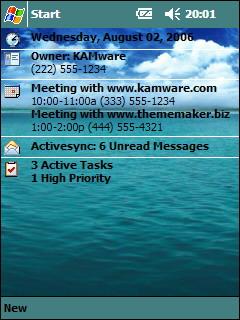 Digital Ocean GB Theme for Pocket PC