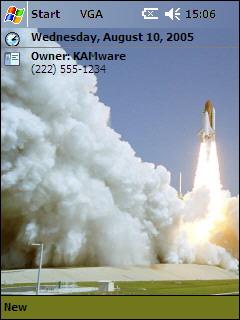 Discovery Launch 3 Theme for Pocket PC