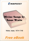 Divine Songs for MobiPocket Reader