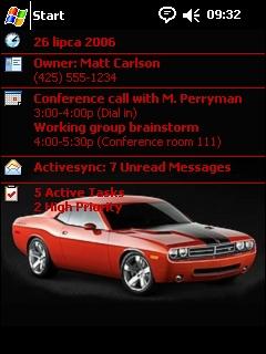 Dodge Challenger DRC Theme for Pocket PC