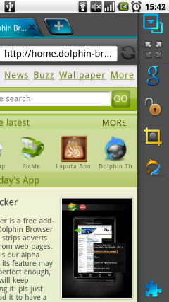 Dolphin Browser HD for Android