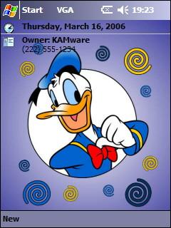 Donald Duck Theme for Pocket PC
